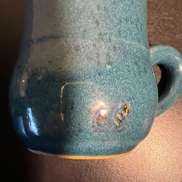 Handcrafted Blue Glaze Pottery Mug ~ CS Pottery - Picture 14 of 14